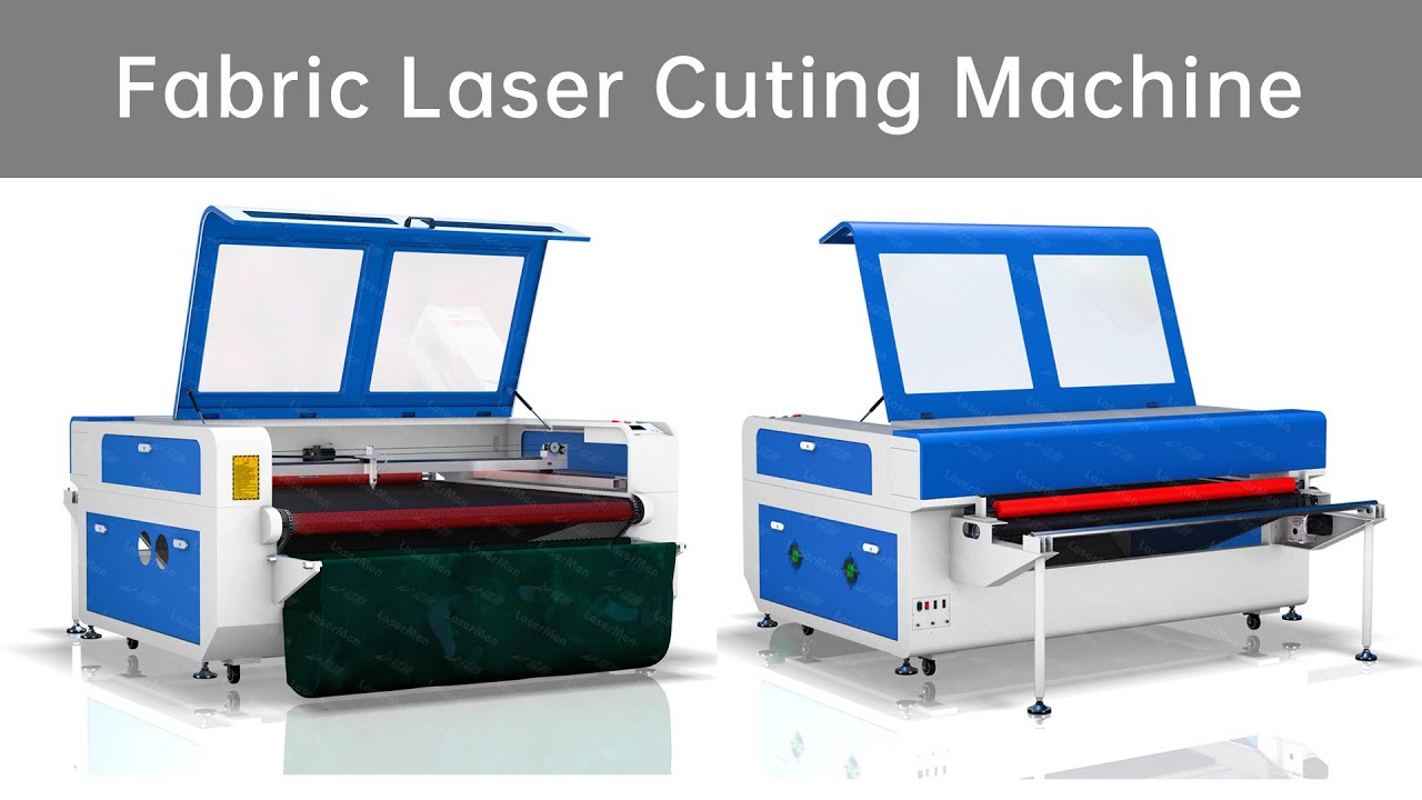 [LaserMen] double heads fabric laser cutting machine with conveyor table