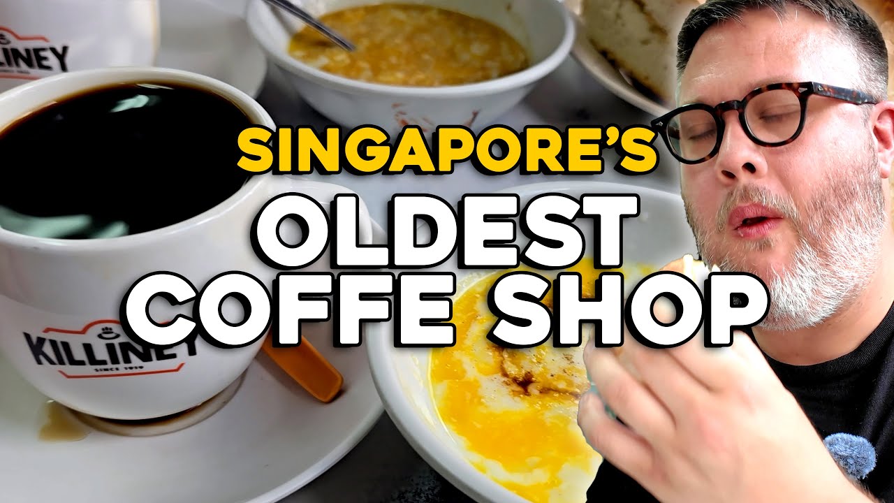 The BEST Way to Start a Day in Singapore! Traditional Kaya Toast Breakfast Since 1919! ☕