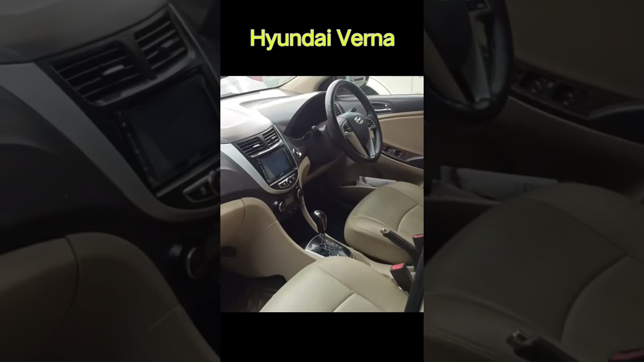 Hyundai Verna top model #shorts #verna  #lowbudgetcar