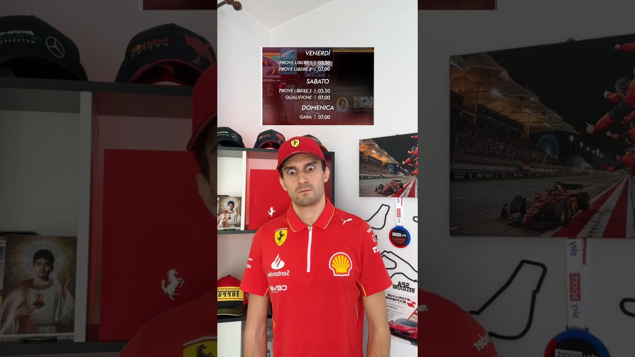 Orari PAZZI di F1 a Las Vegas 🤯. 