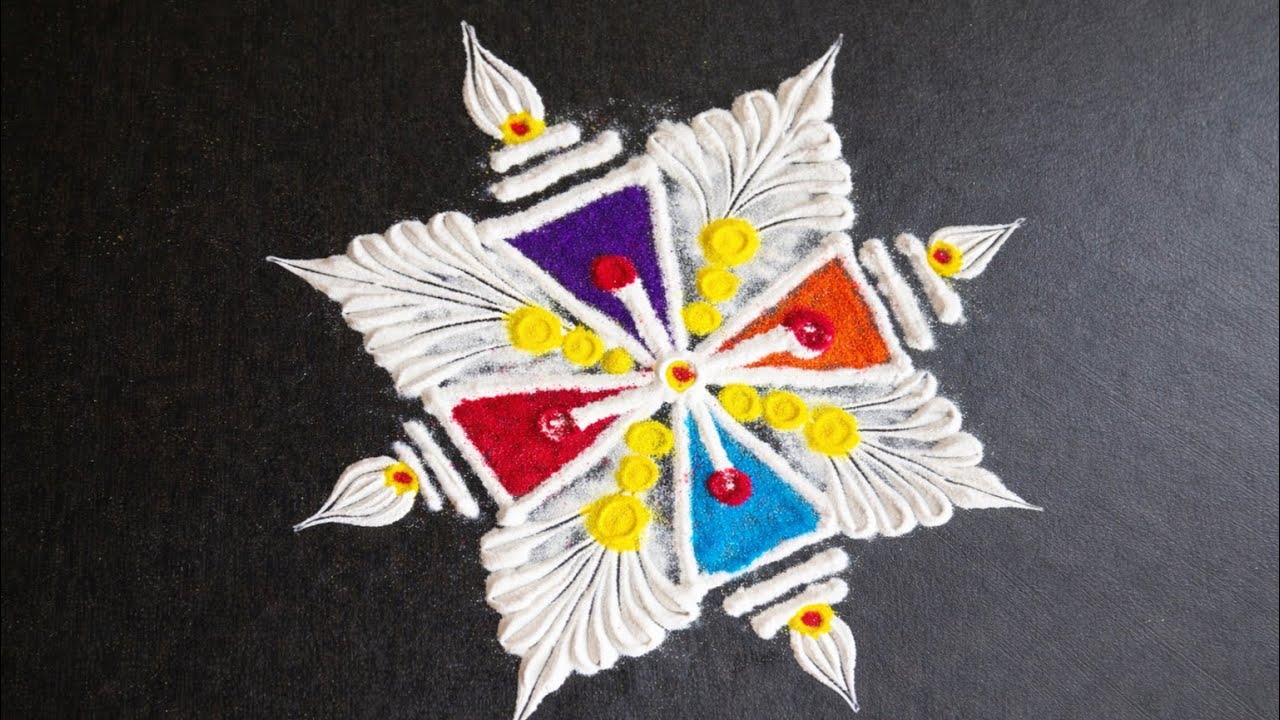 Every Day Rangoli Designs! #vedasartcorner
