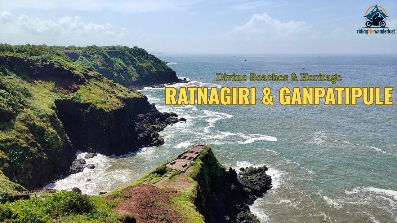 Ratnagiri & Ganpatipule : Konkan Ride Adventure | Part 4 | #konkan #ratnagiri #kokan #sindhudurg