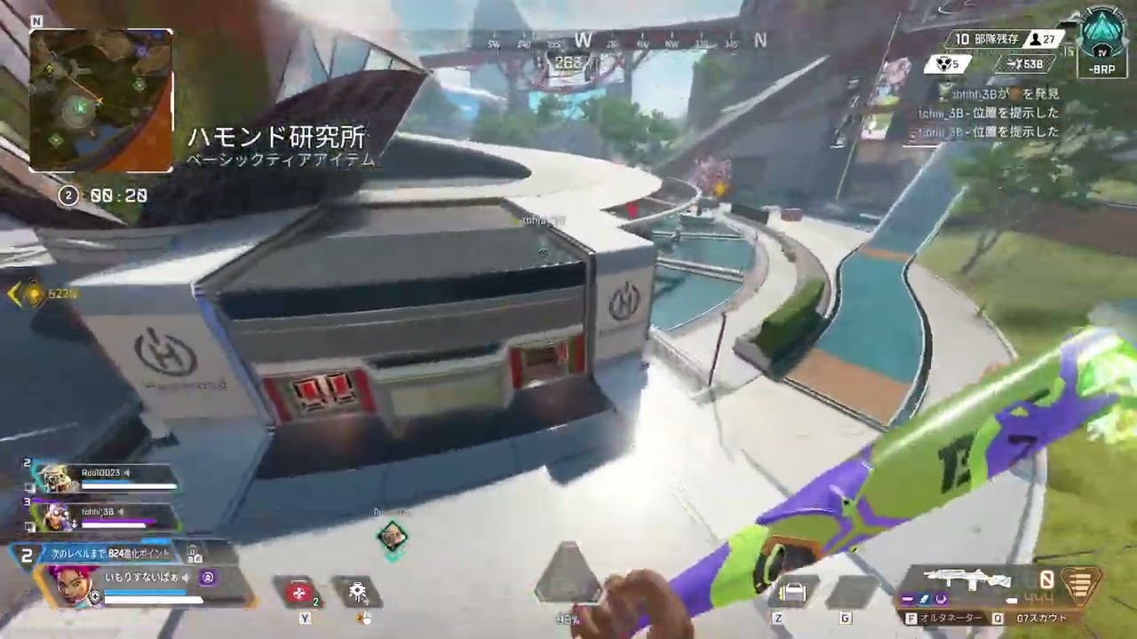 【APEX】もうランク終わるんだっけ？？知ったこっちゃねえけどなぁ！？コ