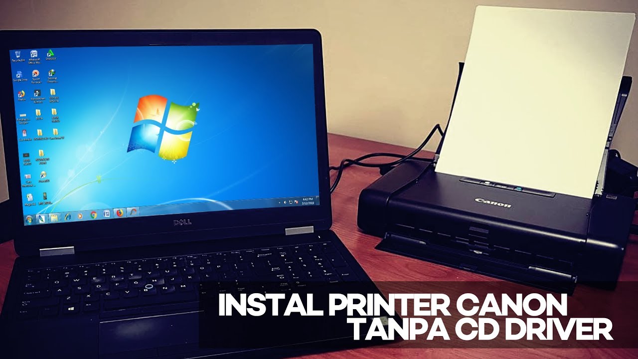 Cara Instal Printer Canon iP2770 | Tanpa Cd Driver