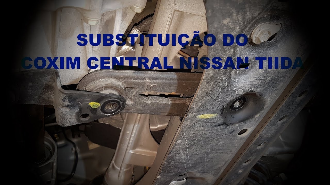 Substituição do coxim central NISSAN TIIDA