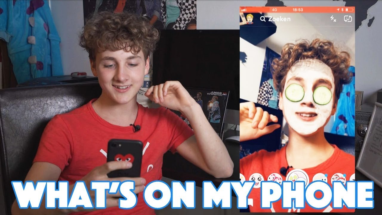 #89 WHAT'S ON MY PHONE MET FOURCE | JUNIORSONGFESTIVAL.NL🇳🇱