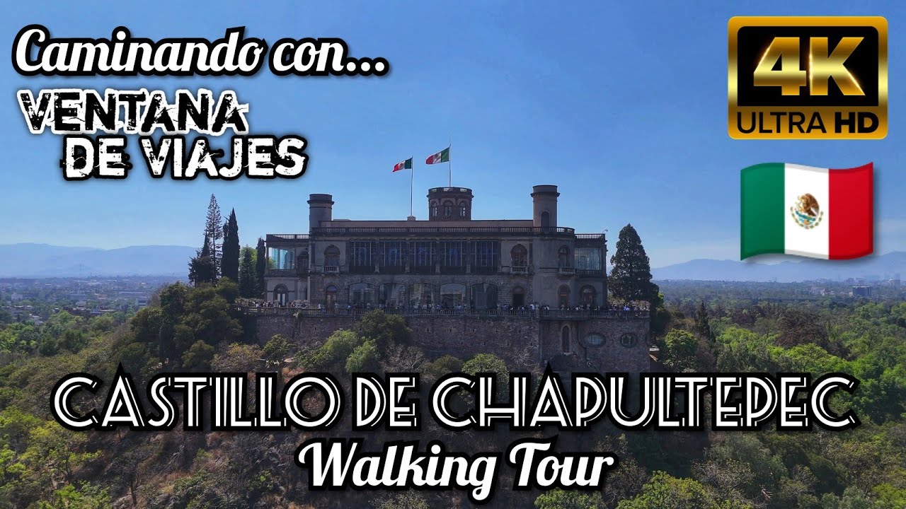Walking Tour: Museo Nacional de Historia | Castillo de Chapultepec CDMX | Recorrido completo