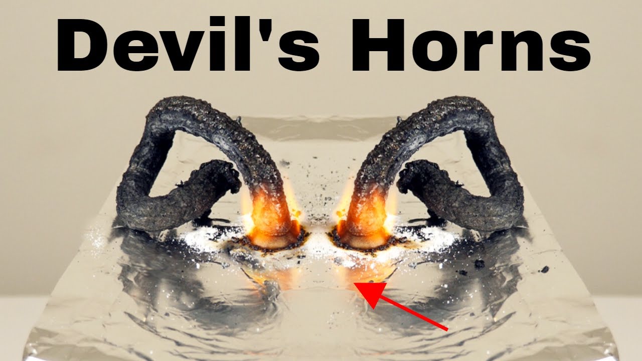 The Devil's Horns Experiment&mdash;The Surprising Effect of Mixing Ashes with Sugar