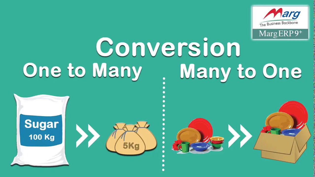 Conversion in Marg ERP [Hindi]