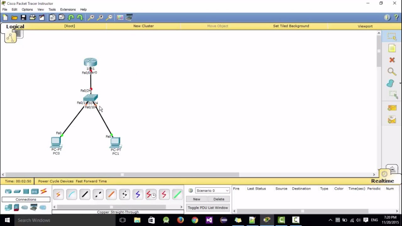 How to config VLAN and router RIPV2