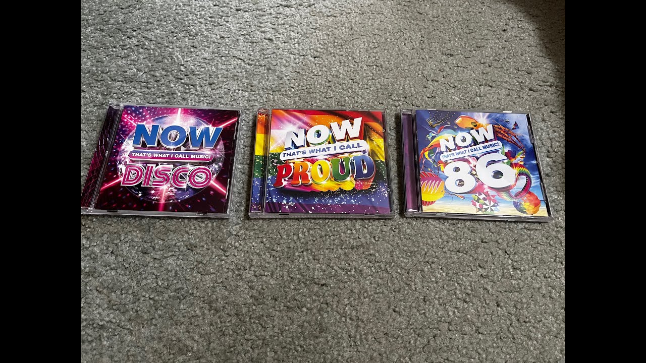 Обзор/распаковка NOW 86/NOW Disco/NOW Proud