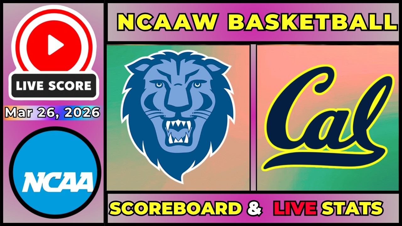 🔴 Columbia Lions vs California Golden Bears LIVE | NCAA Women's Basketball | March 26, 2026 | SCORE