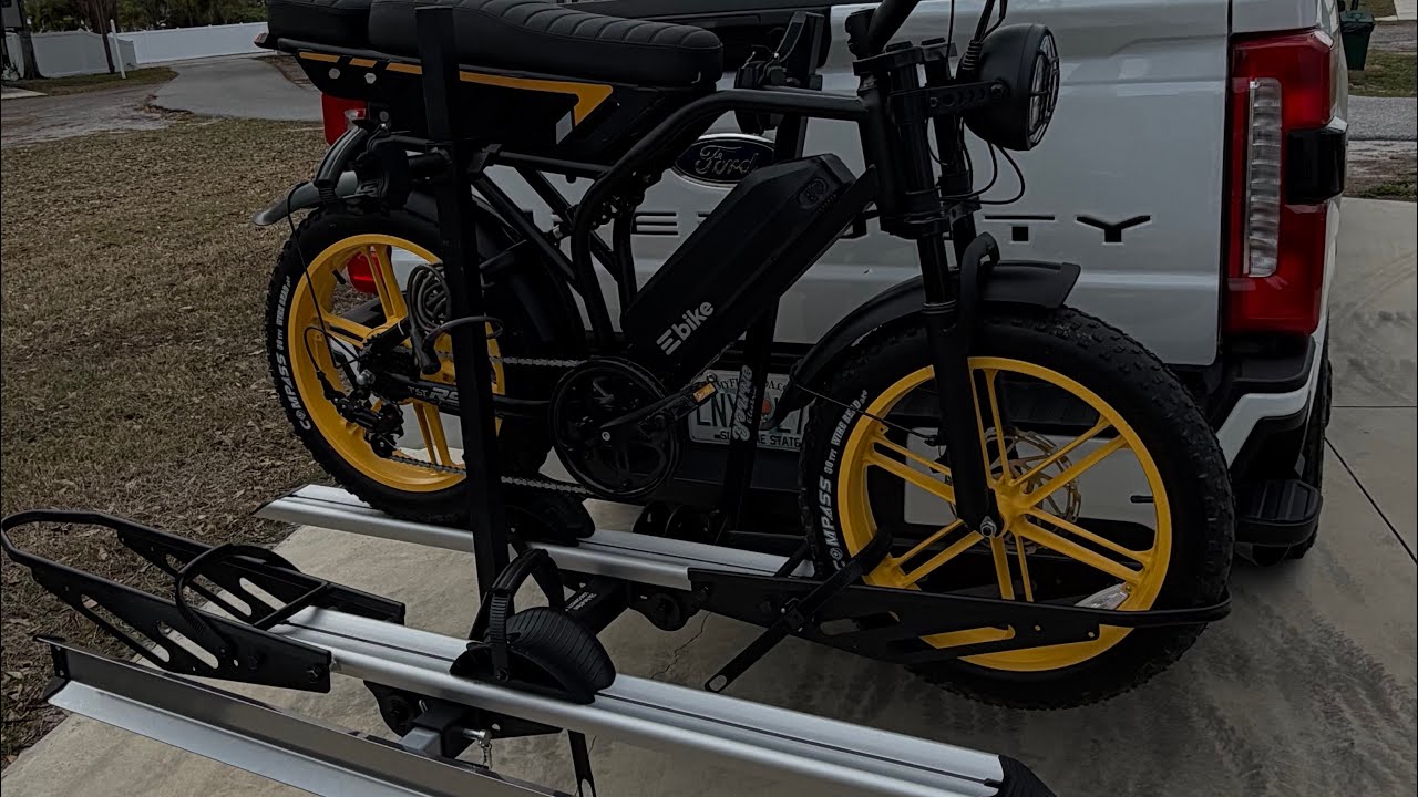 YOUNG ELECTRIC TWO E-bike Carrier w/Ramp.. BEST VALUE on the Market 