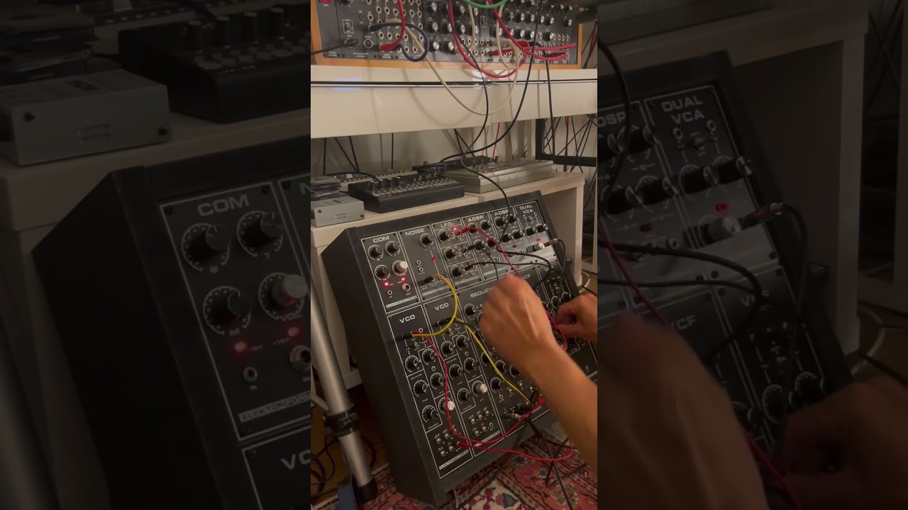 Elektor Formant Synthesizer 1979 (Techno Session by Dan Piu)