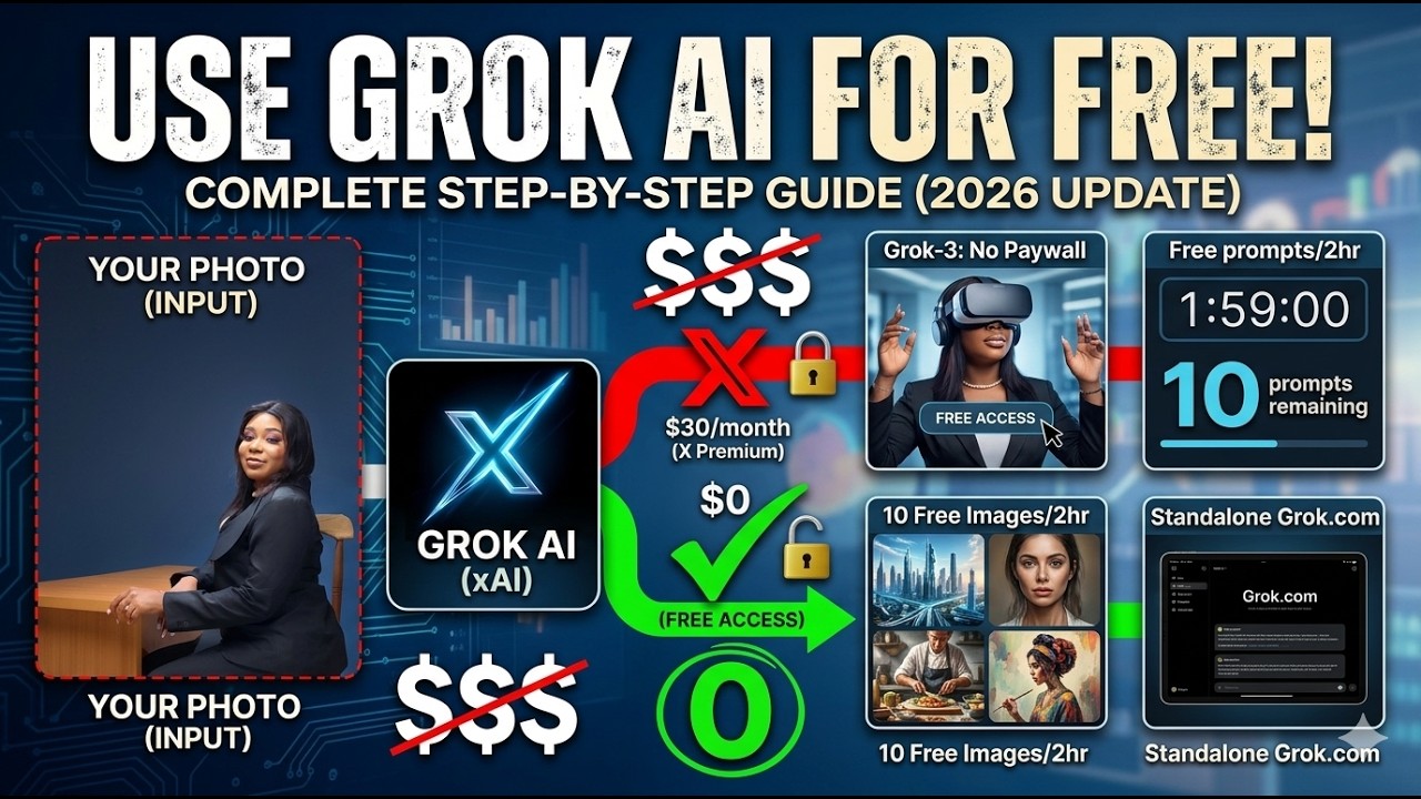 Stop Paying for X Premium! Use Grok-3 for Free (Secret Method)