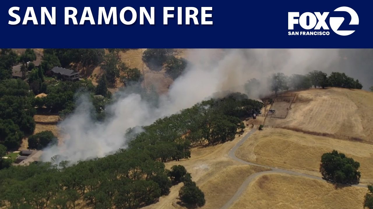 LIVE🔴: Vegetation fire in San Ramon | KTVU