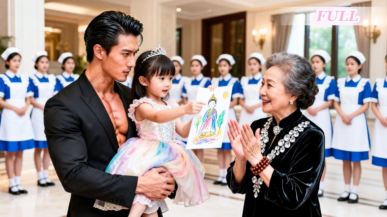 6 years raised in countryside,the real heiress becomes the family&rsquo;s pet with a single painting!