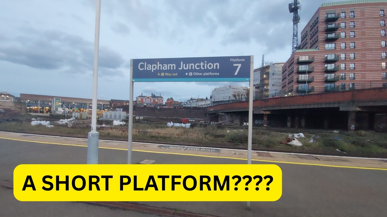 У станции Clapham Junction короткая платформа???