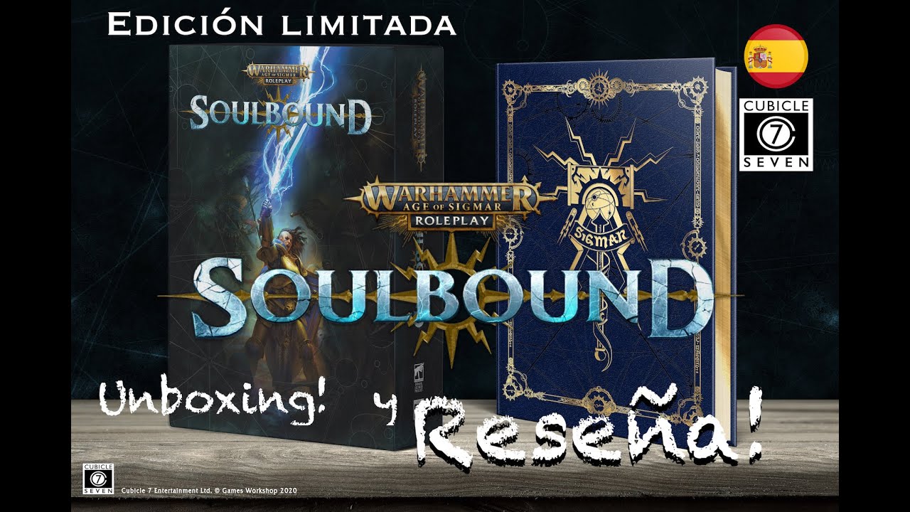 RESEÑA! Age of Sigmar RPG:  Soulbound - limited edition (español)