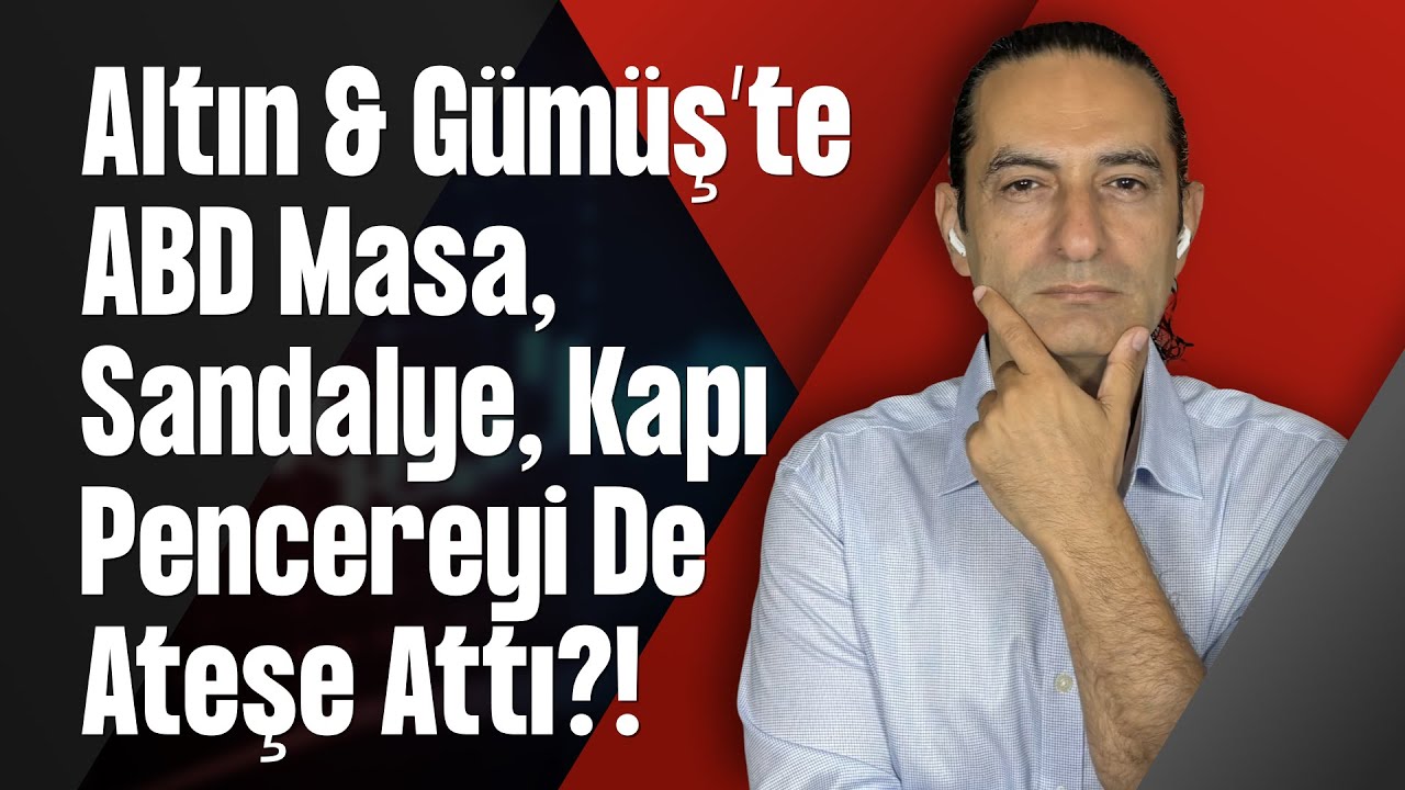 Altın & Gümüş’te ABD Masa, Sandalye, Kapı Pencereyi De Ateşe Attı?!