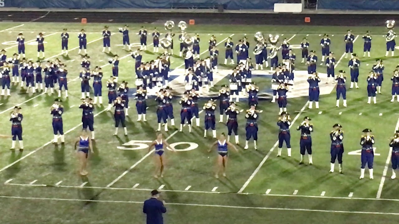 Anthony Wayne Marching Generals at the Defiance band show 2017