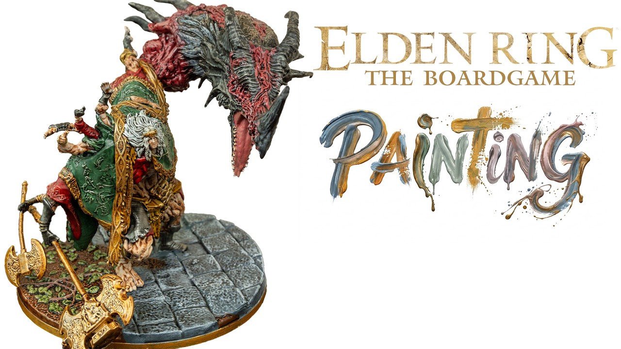 Elden Ring Miniature Painting | Godrick the crafted
