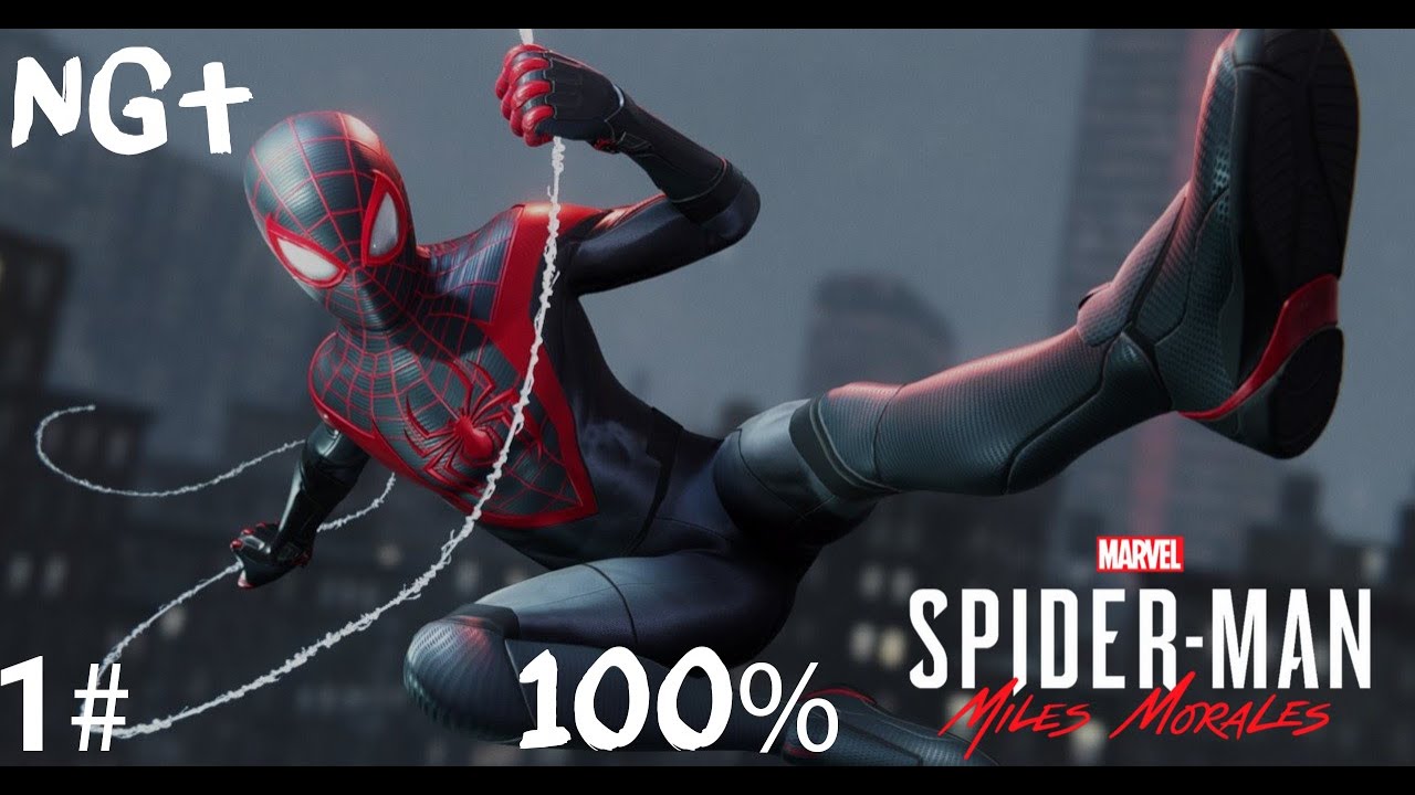 Spider Man Miles Morales Nowa Gra Plus 100% Odc 1 - Szykuj wyrzutnie sieci