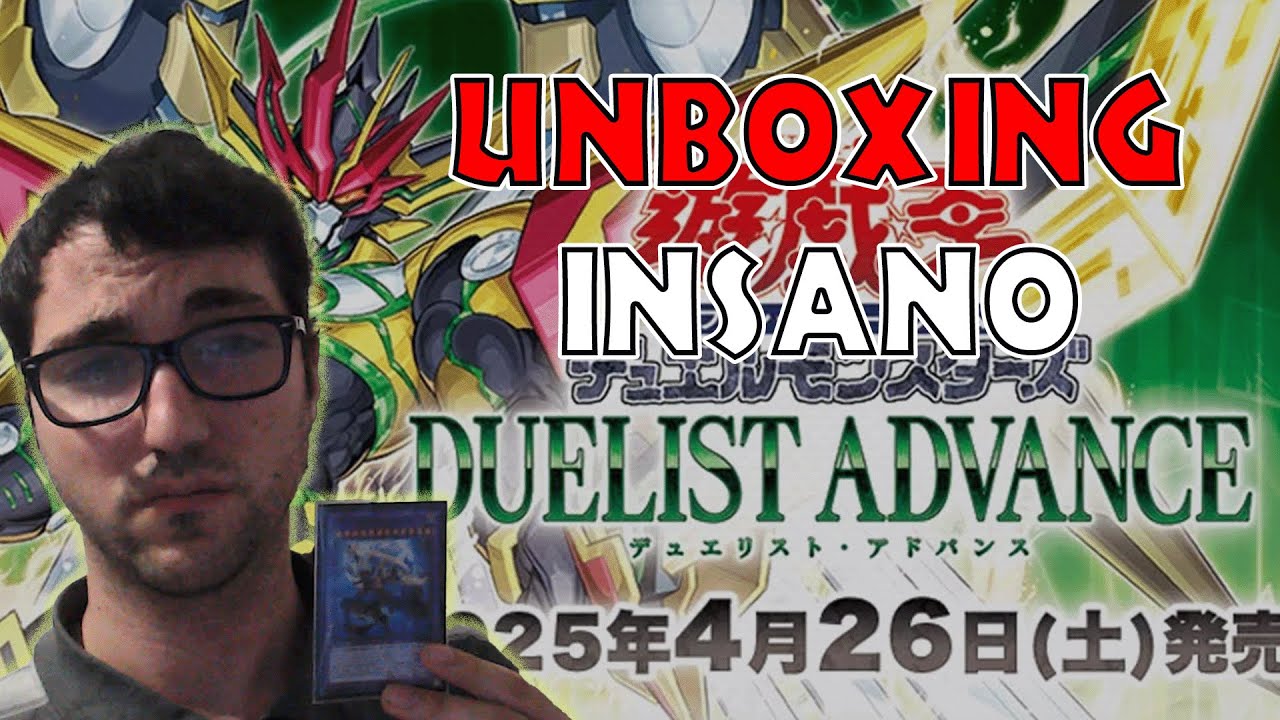SACAMOS LA MEJOR CARTA DE LA EXPANSIÓN UNBOXING DUELIST ADVANCE YUGIOH 2025