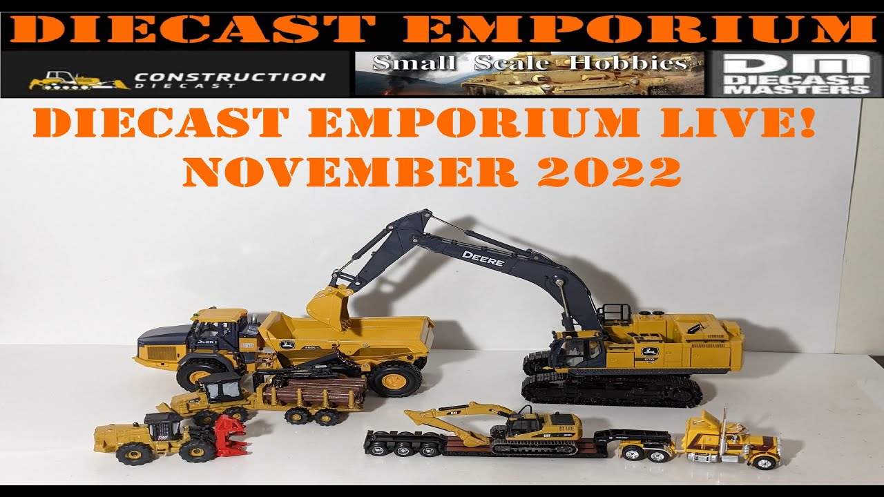 Lets Chat Models! Diecast Emporium Live November 2022
