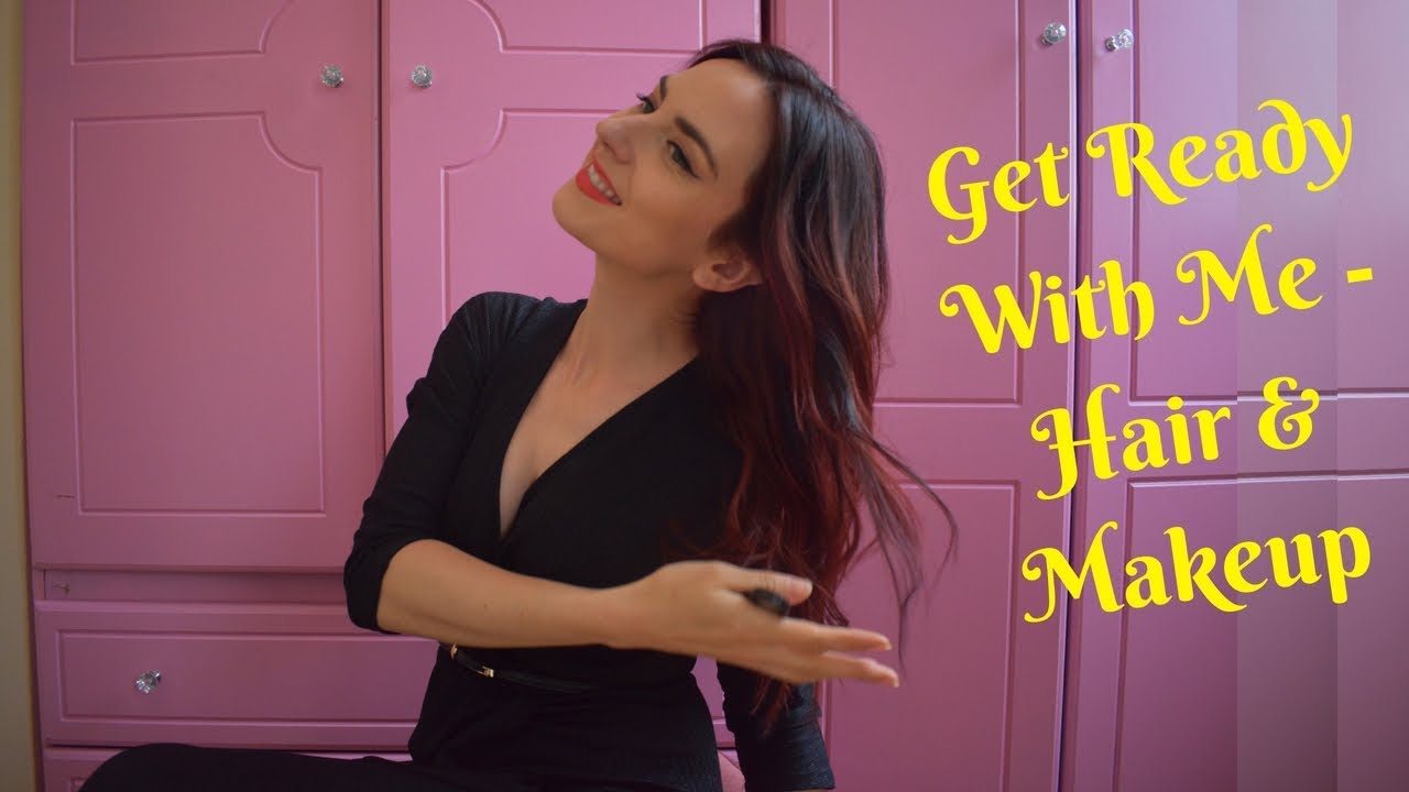 Get ready with Me - Hair and Makeup!