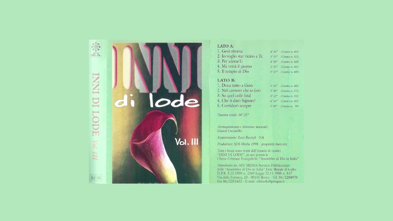 Inni di Lode - Vol. III - ADI Media (1998)