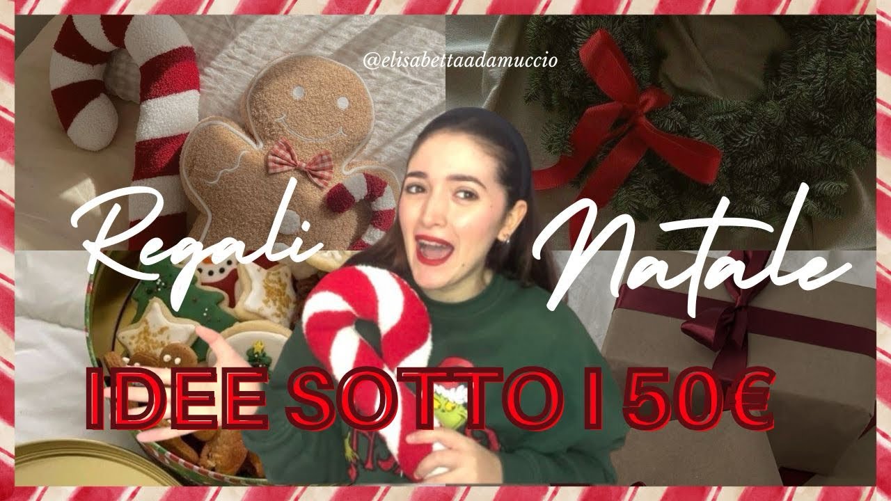 REGALO NATALE | idee regalo sotto i 50€ 🎄🎅🏻🎁