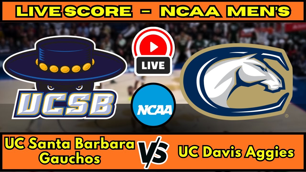 🔴 UC Santa Barbara Gauchos vs UC Davis Aggies | NCAA Men’s Basketball | Live Score Update Jan 8
