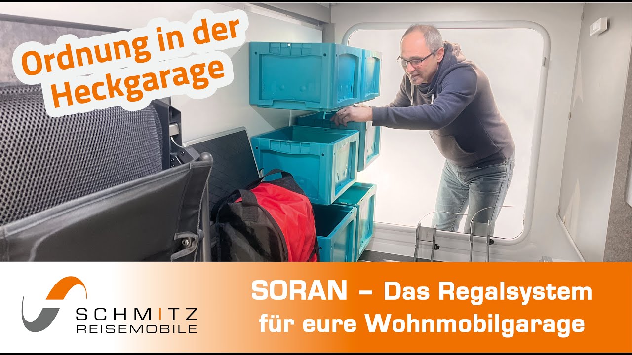 SORAN – Das super flexible Wohnmobil Regalsystem!