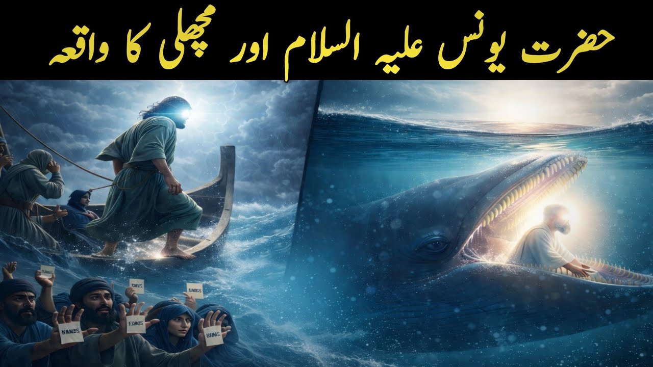 Hazrat Younas A.S aur Machli ka Waqia | Prophet Jonah | Quranic Mojza