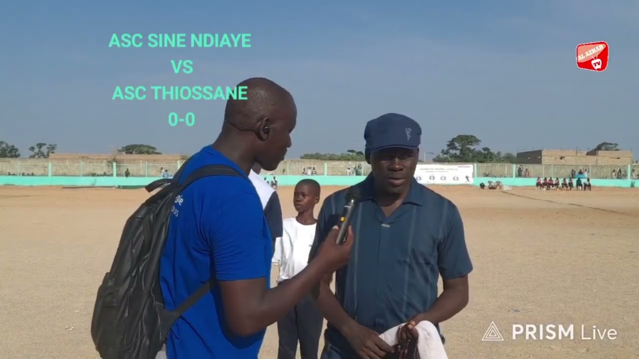 Avant le match cossane sine ndiaye 