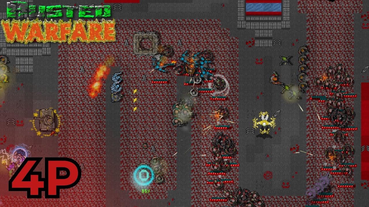 Обзор Tower Defence мода! 4P | Rusted Warfare - RTS