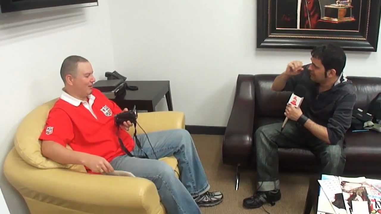 Interview for Latin Grammy with Kike Posada - Behind the scenes - Juan Francisco Zerpa