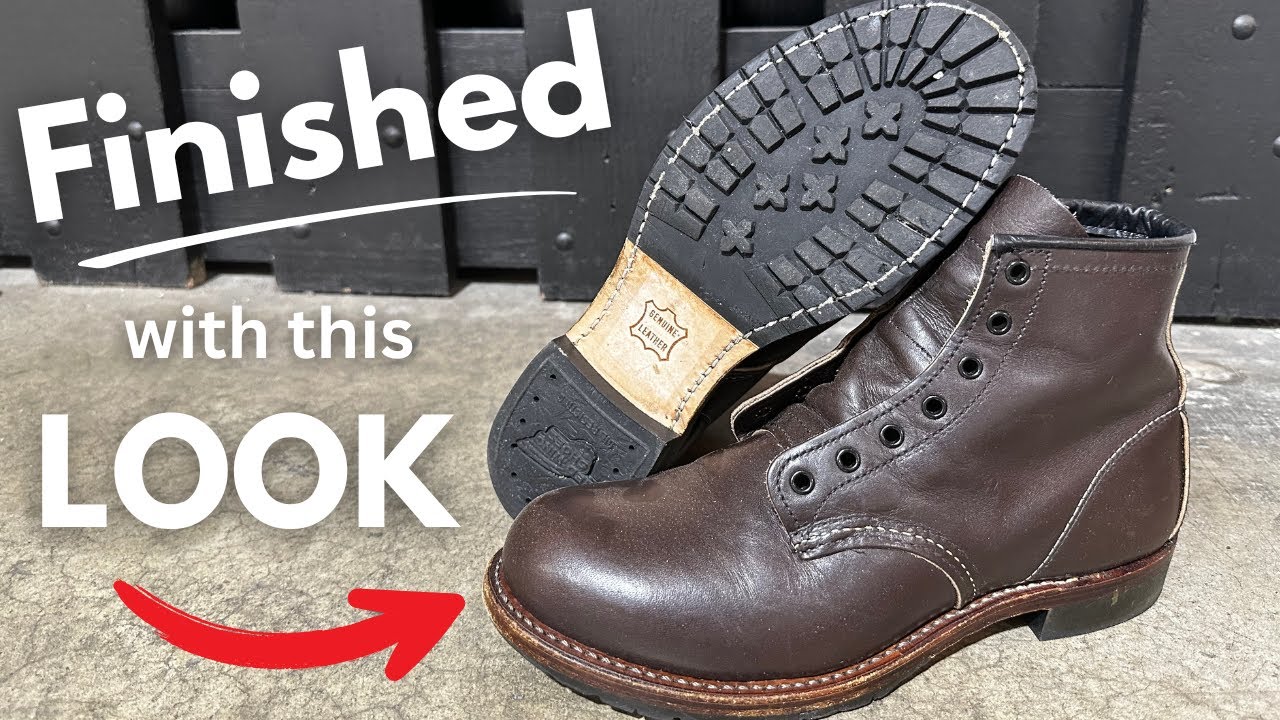 RED WING Boots Get NEW Look | Boot Transformation