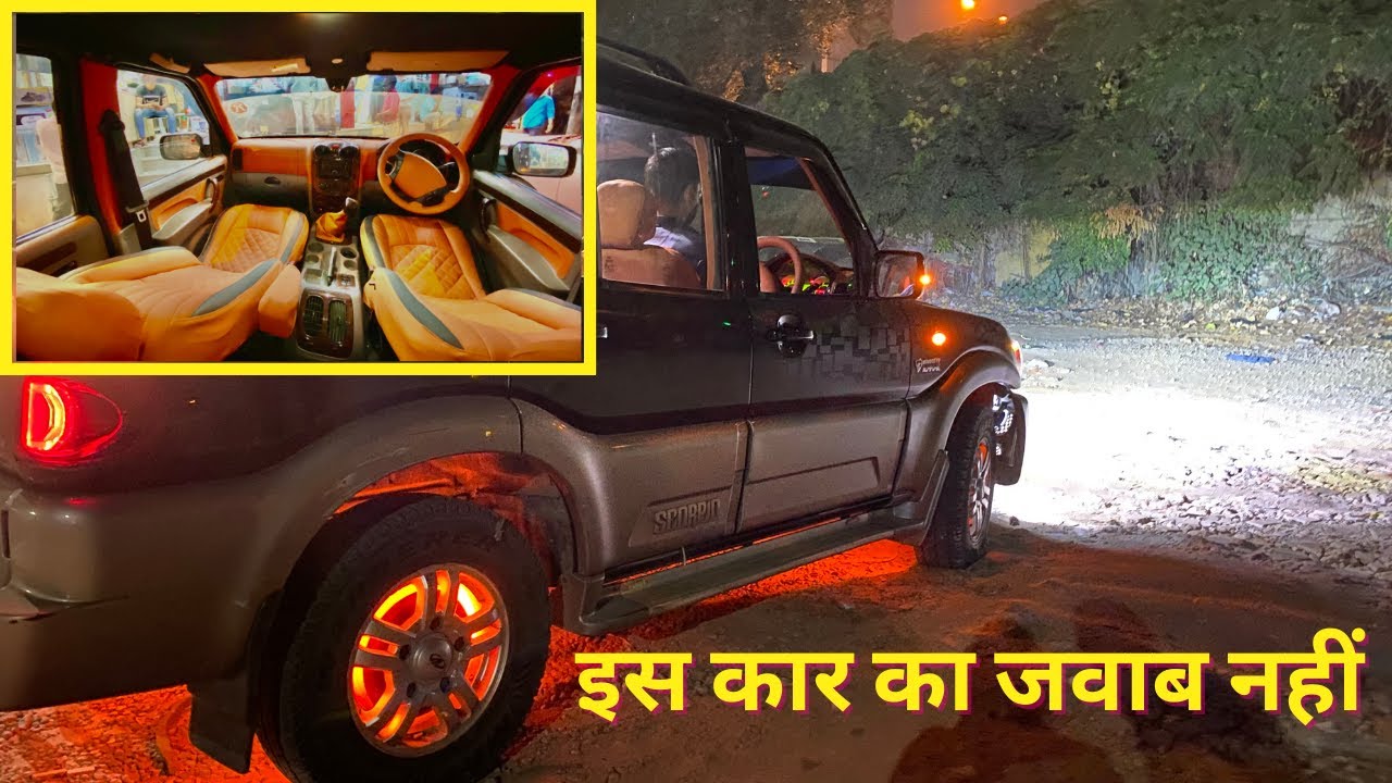 Restoring An Old Black Mahindra Scorpio | Scorpio Modified | Mahindra Scorpio 2020 | Car Accessories