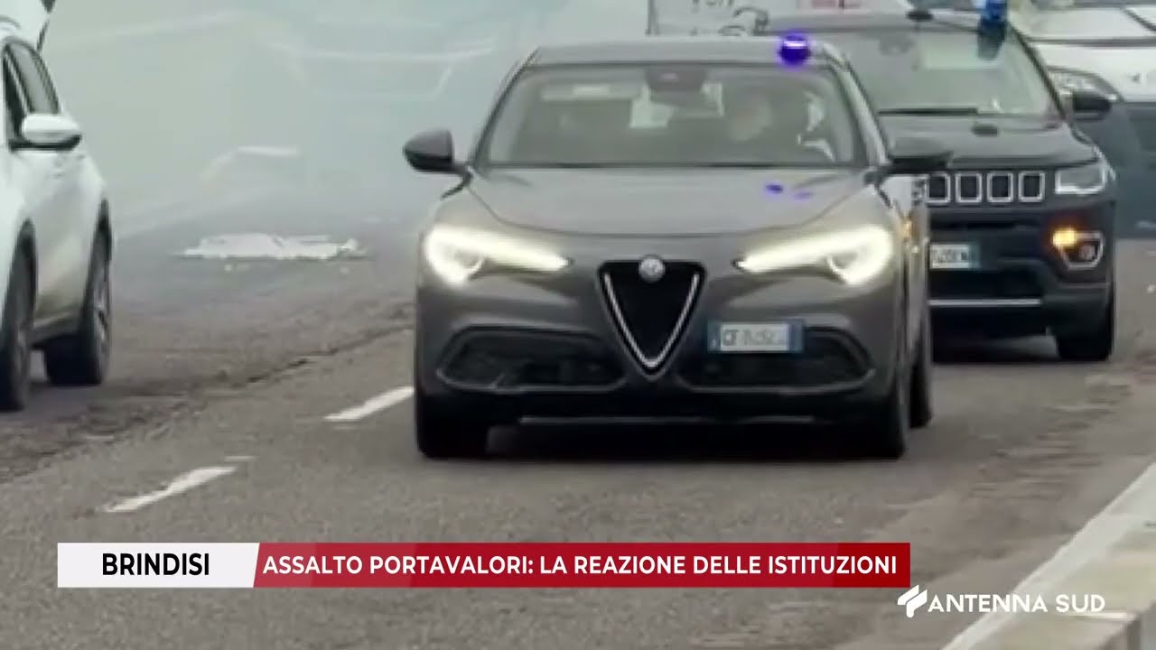09 FEBBRAIO 2026   BRINDISI   ASSALTO PORTAVALORI   LA REAZIONE DELLE ISTITUZIONI