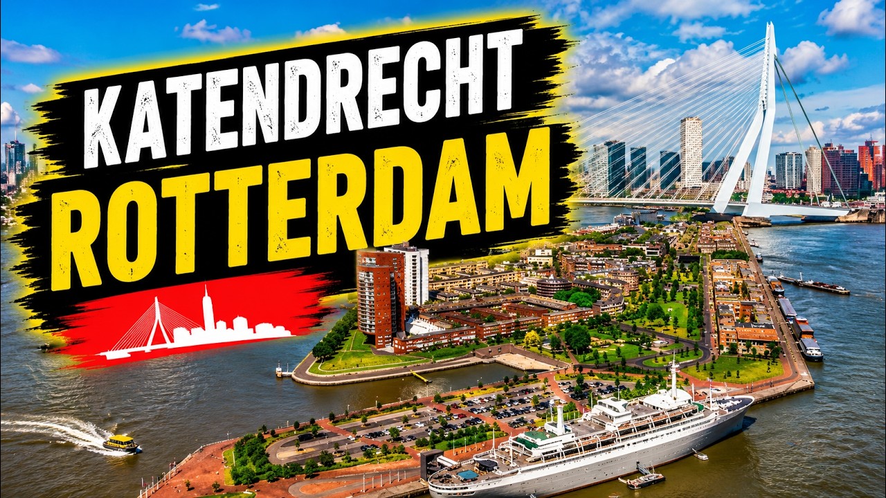Katendrecht Rotterdam - Nederland | Maashaven, Rijnhaven, Feijenoord | Food & Travel