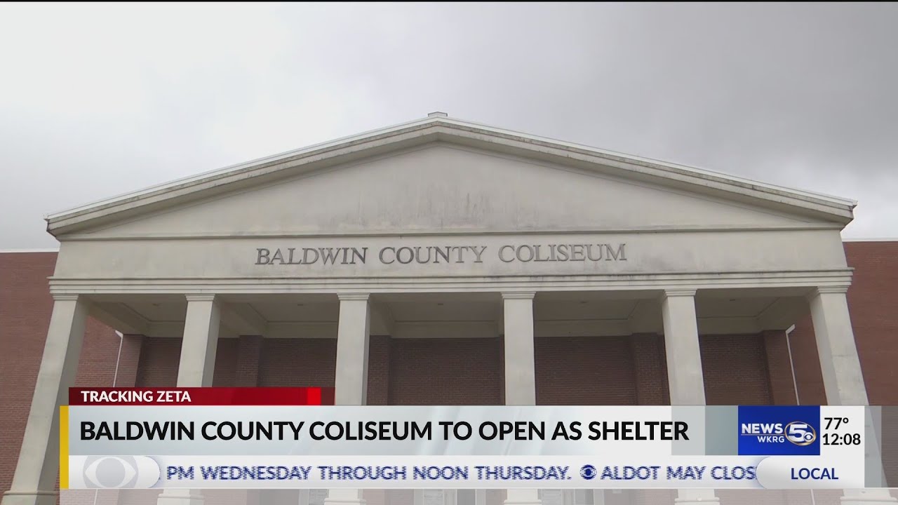 VIDEO: Baldwin County Coliseum to open as shelter for Hurricane Zeta