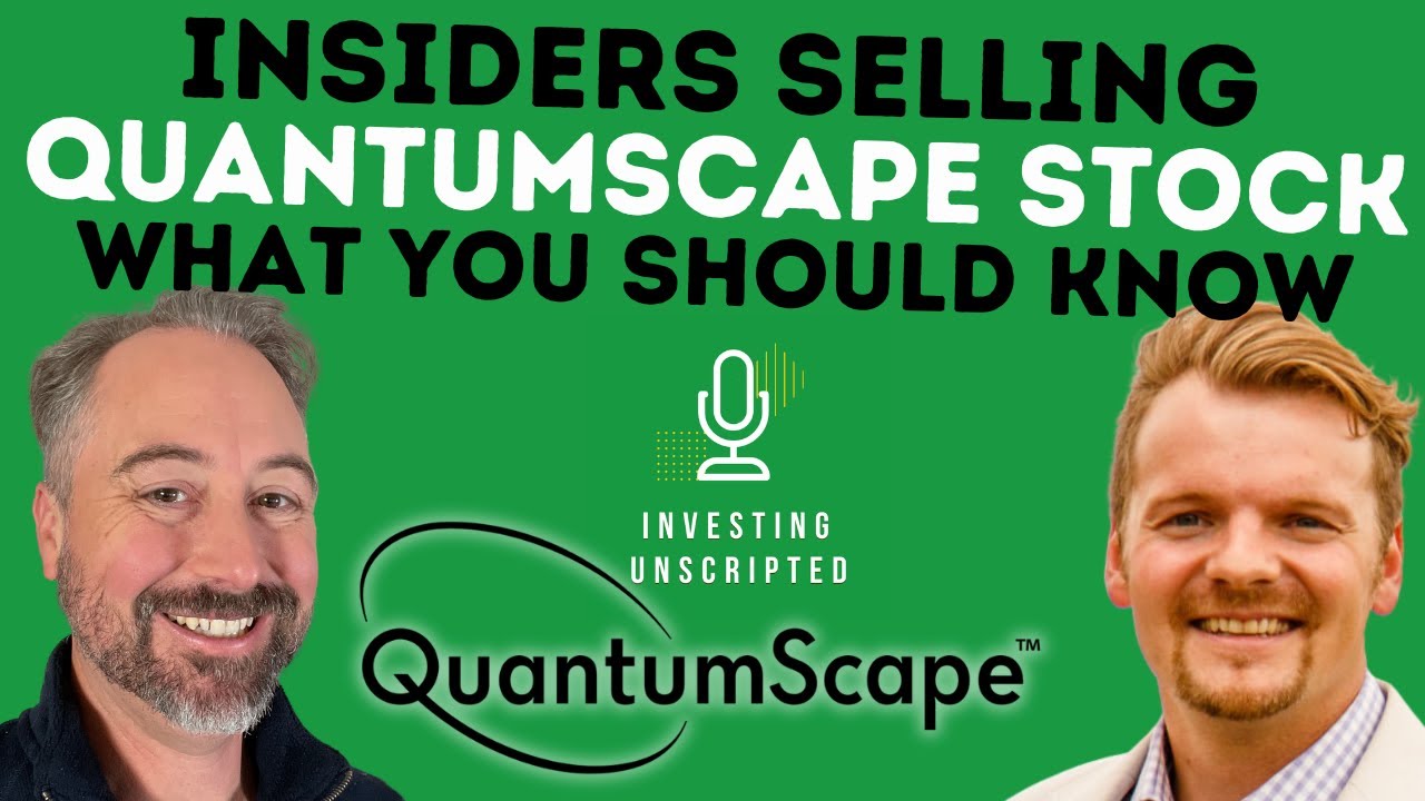 Insiders Selling QuantumScape Stock: What You Should Know Now