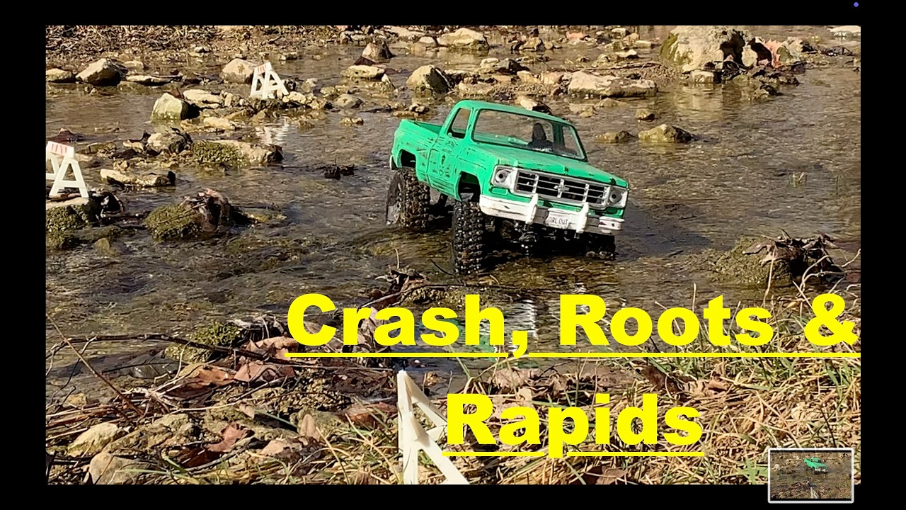 RC Crawler 3D Printed Truck Soup Body On ATLAS 1/10 4x4 Test Run