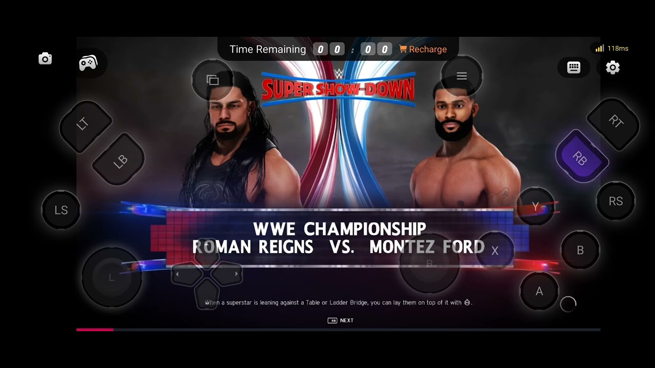 Roman Reigns Vs KOFI KINGSTON