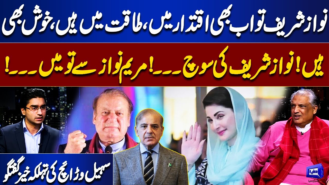 “Nawaz Sharif Is Still in Power and Happy About It!” | Suhail Warraich Big Statement About CM Maryam