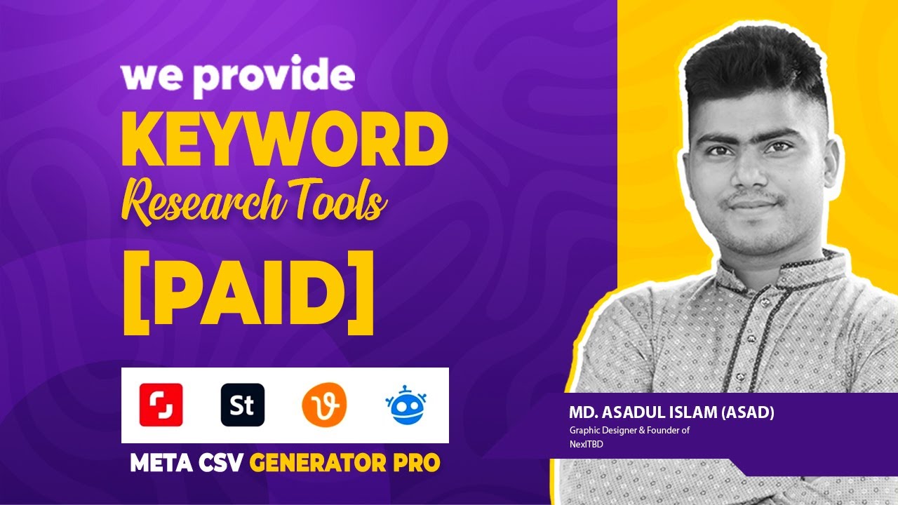 Best Free Keyword Research tool for Adobe Stock Contributors | Increase Your Sales Fast [PAID TOOLS]