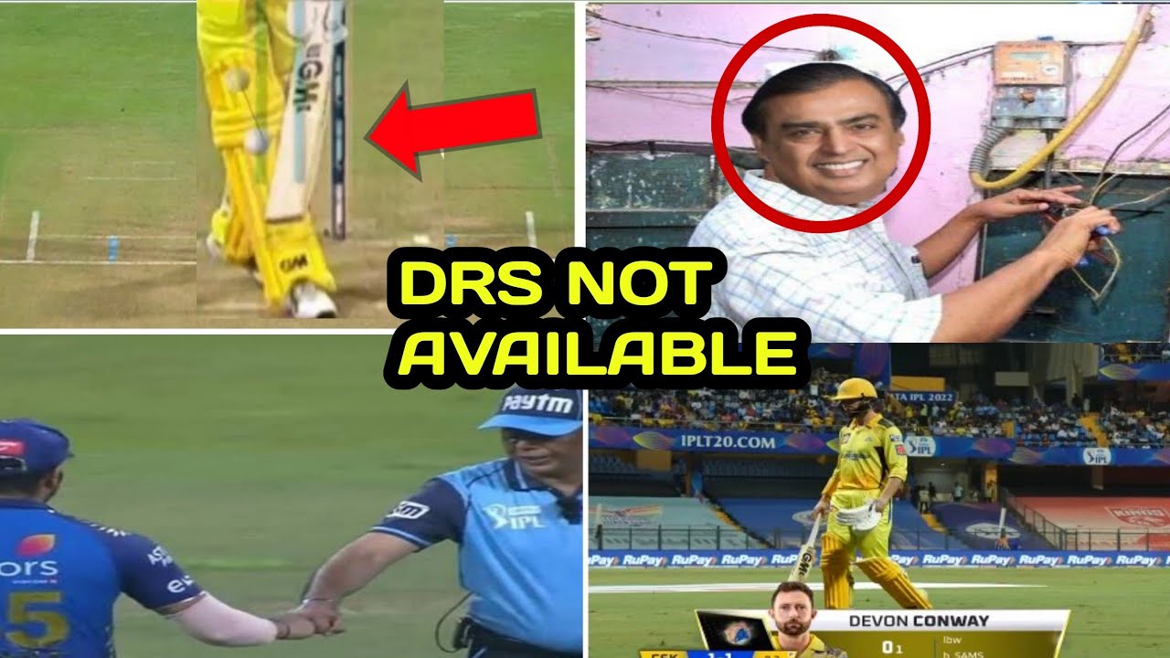 CSK OPENER DEVON CONWAY GOT UNLUCKY OUT|WHEN DRS WAS NOT  AVAILABLE| CSK VS MI MATCH 59|#dhonicsk