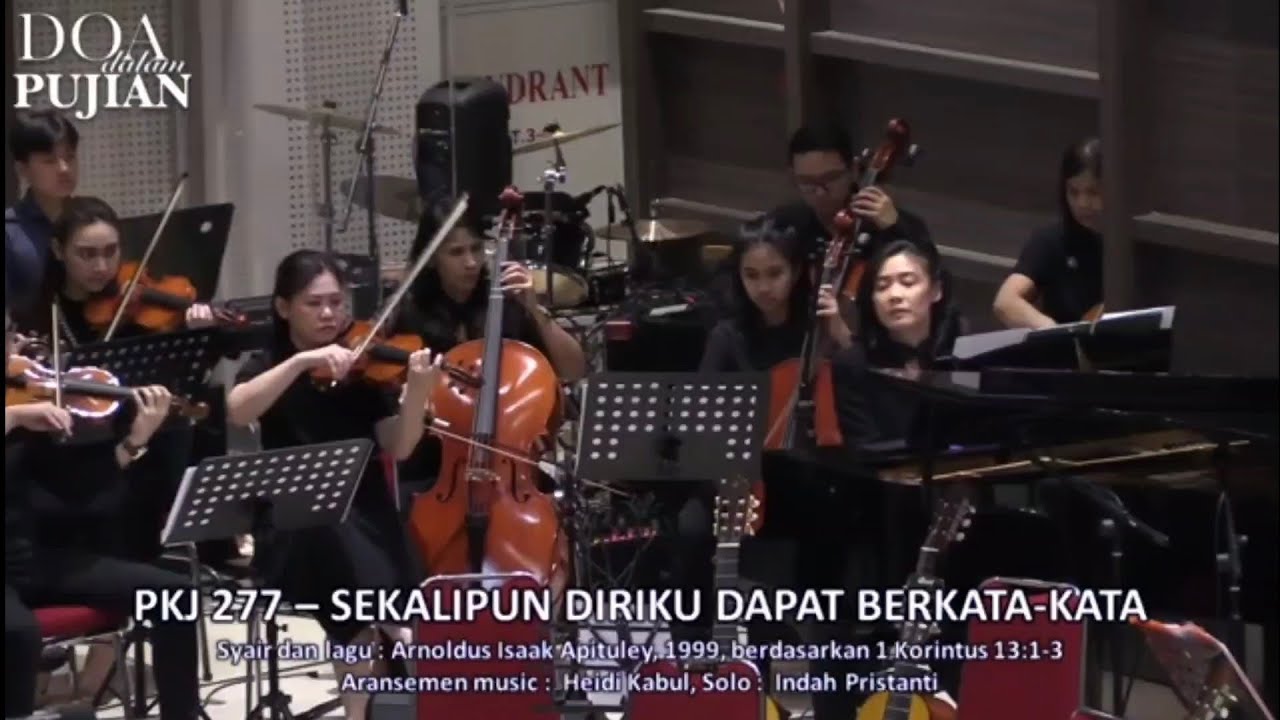 PKJ 277 Sekalipun Diriku Dapat Berkata-kata